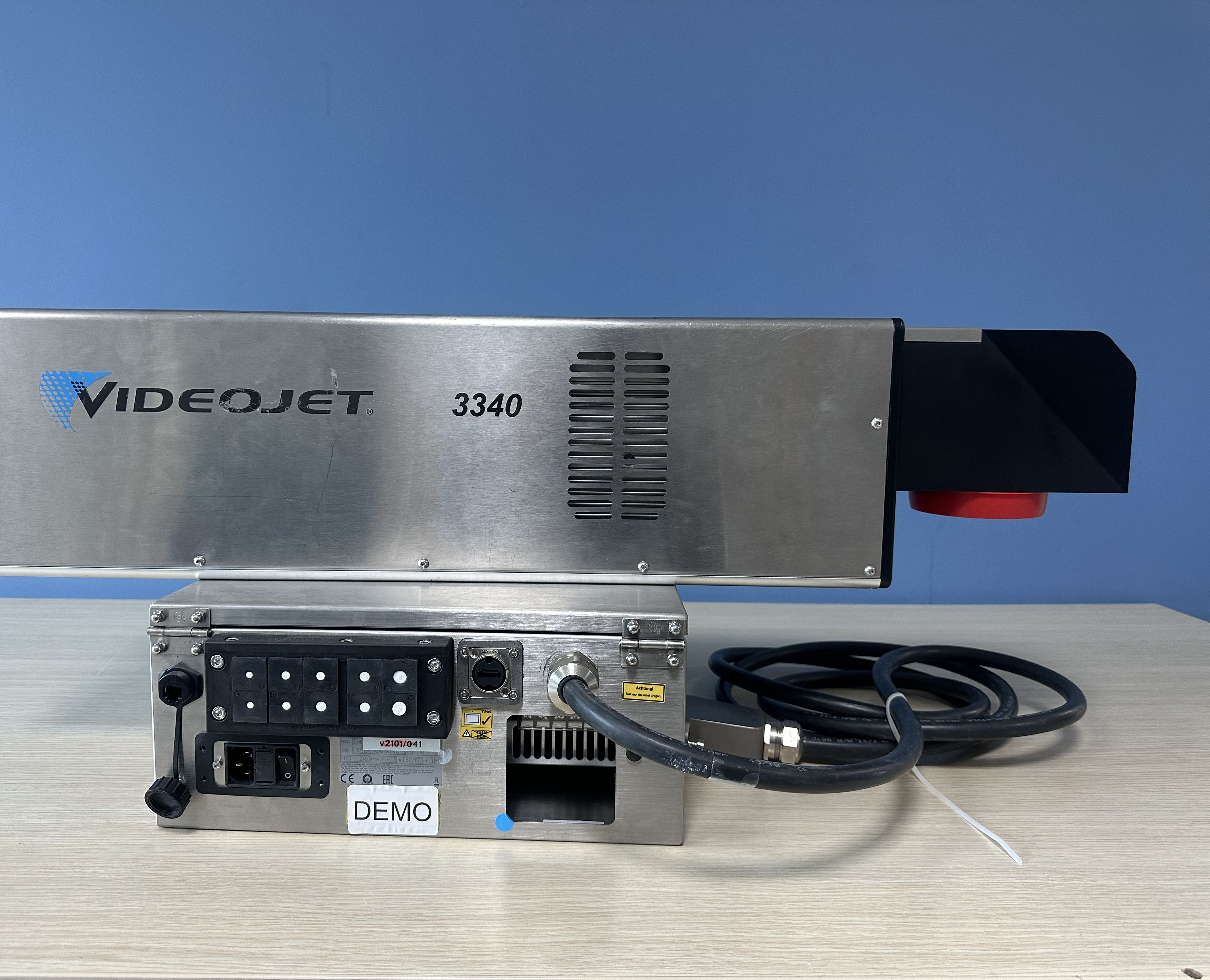 Demo Lasermarkeersystemen